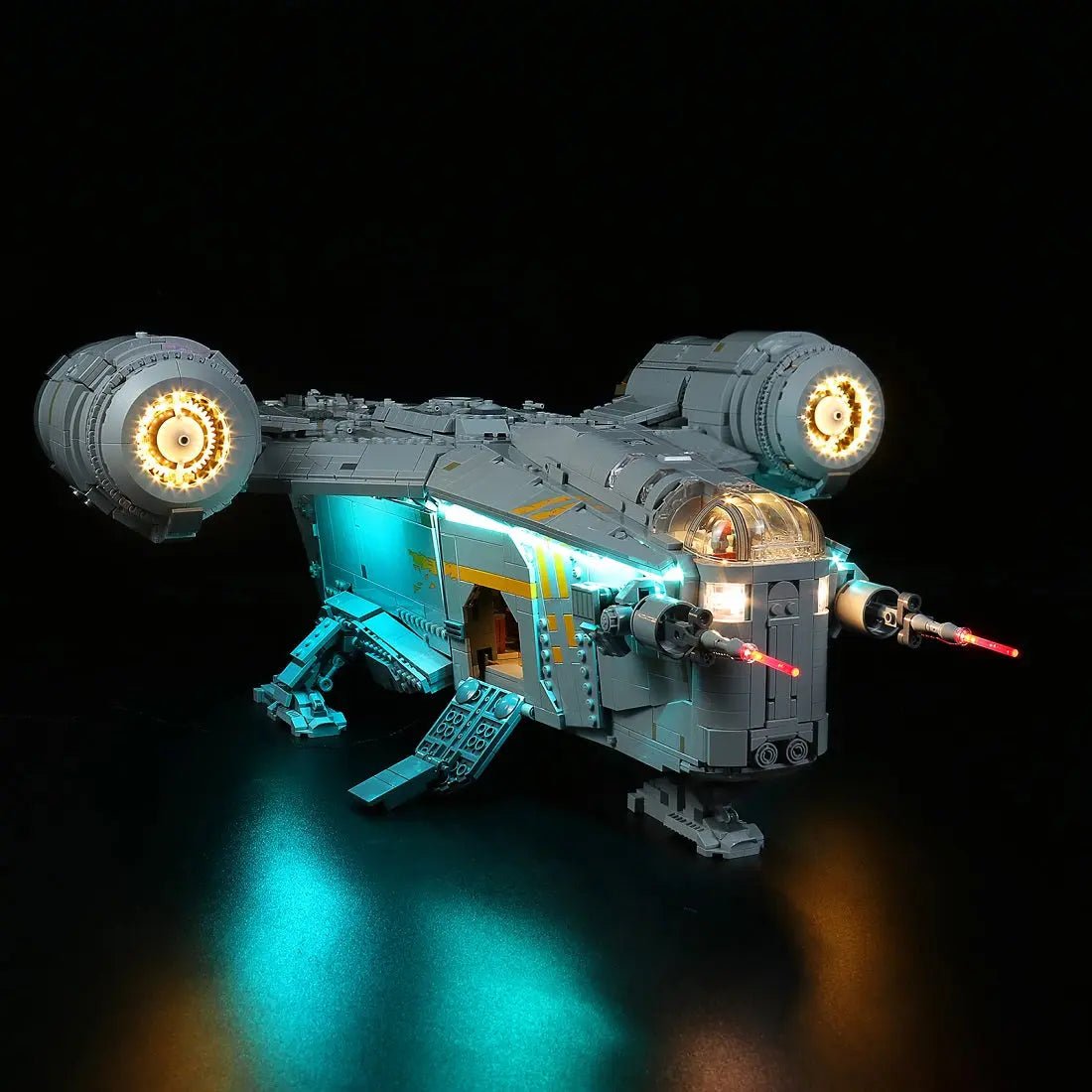 Light kit for LEGO® Star Wars™ The Razor Crest™ 75331 Remote Control Version - Bright My Bricks