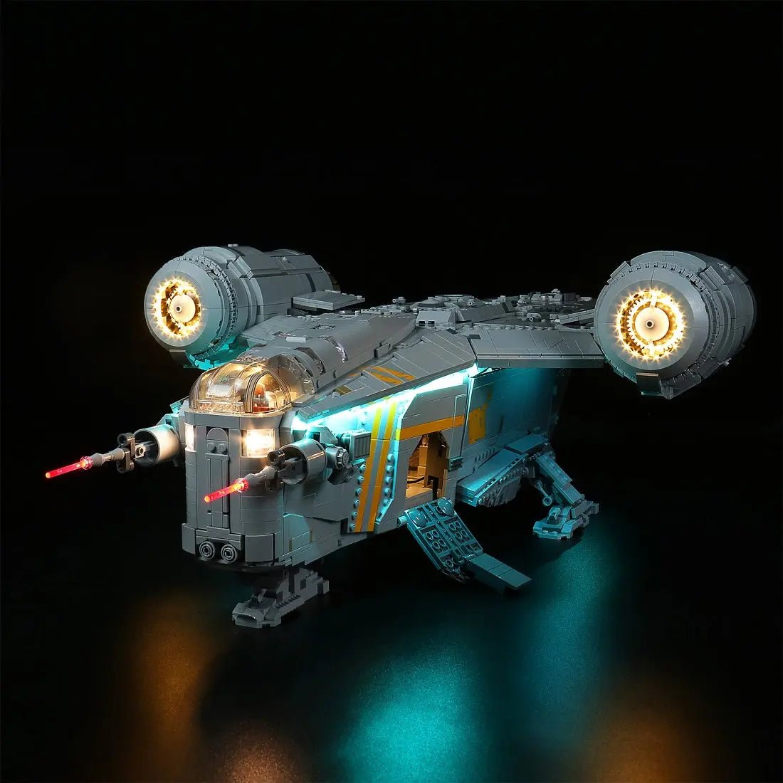 Light kit for LEGO® Star Wars™ The Razor Crest™ 75331 Remote Control Version - Bright My Bricks