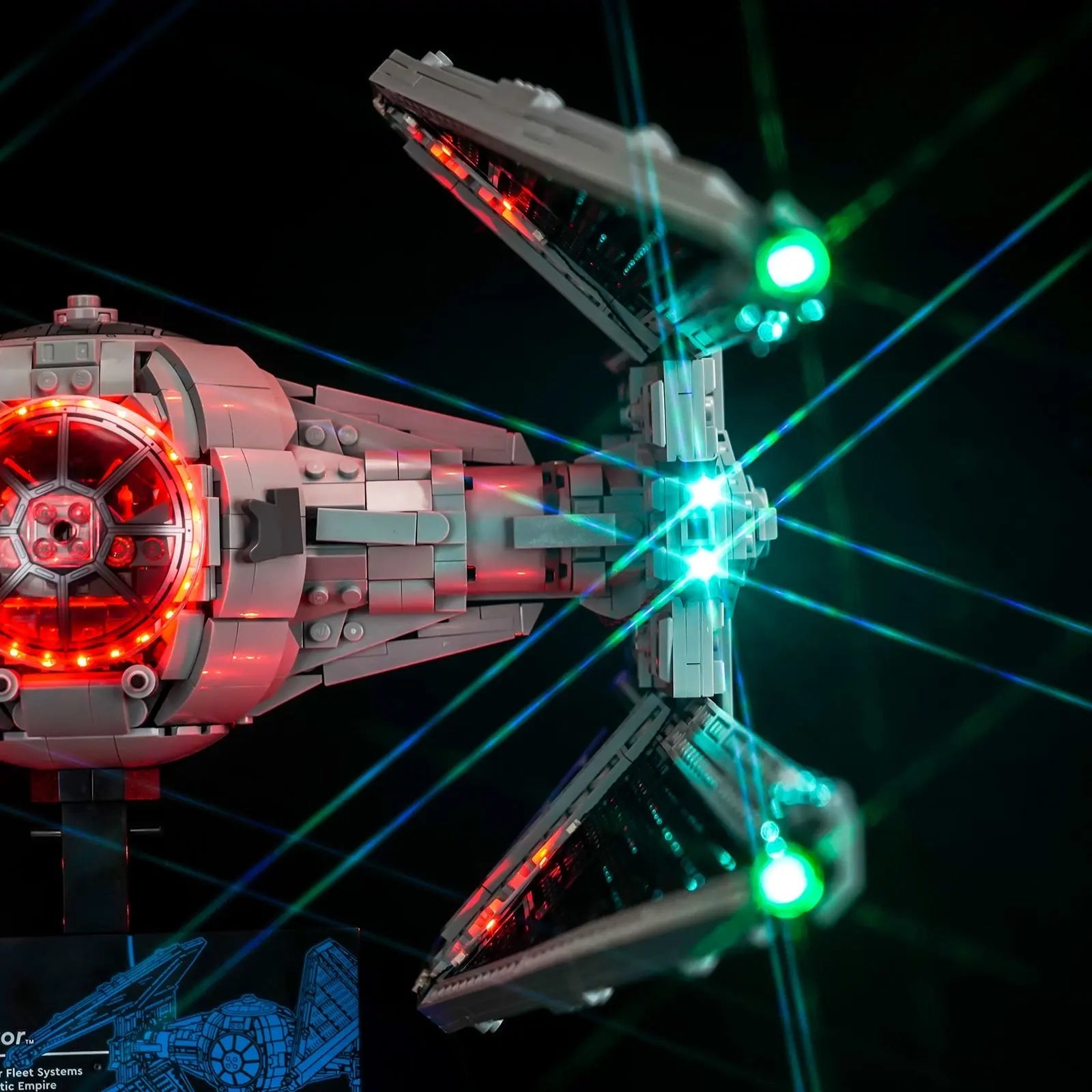 Kit d'éclairage pour LEGO® Star Wars TIE Interceptor™ #75382