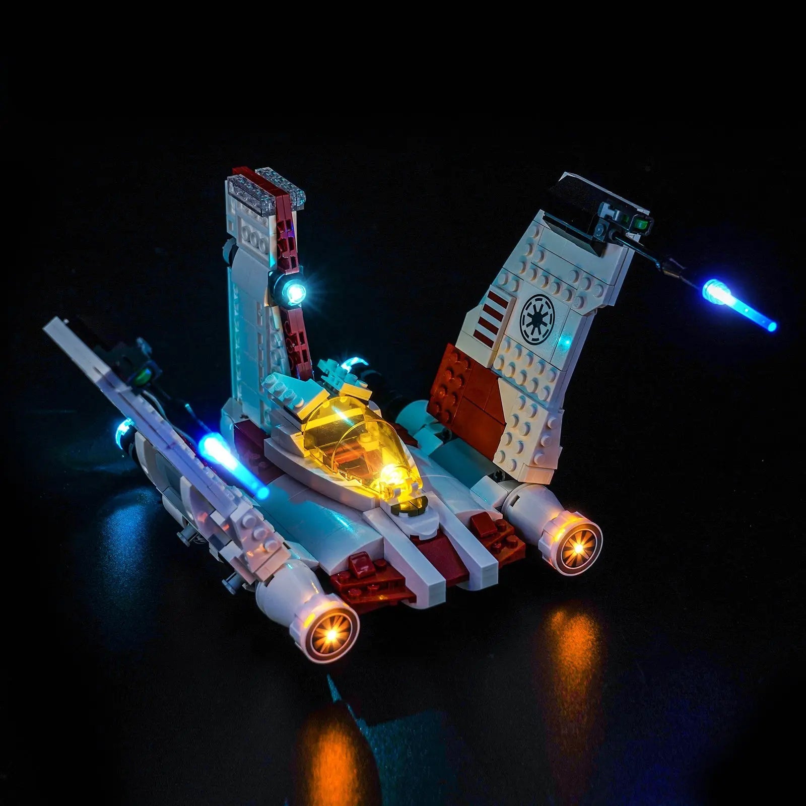 Light Kit for LEGO® Star Wars™ V - 19 Torrent Starfighter 75432 - Bright My Bricks