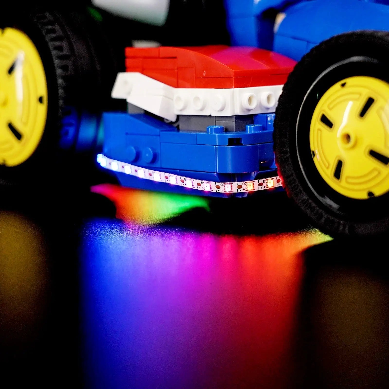Light Kit for LEGO Super Mario Mario Kart – Mario & Standard Kart 72037 - Bright My Bricks