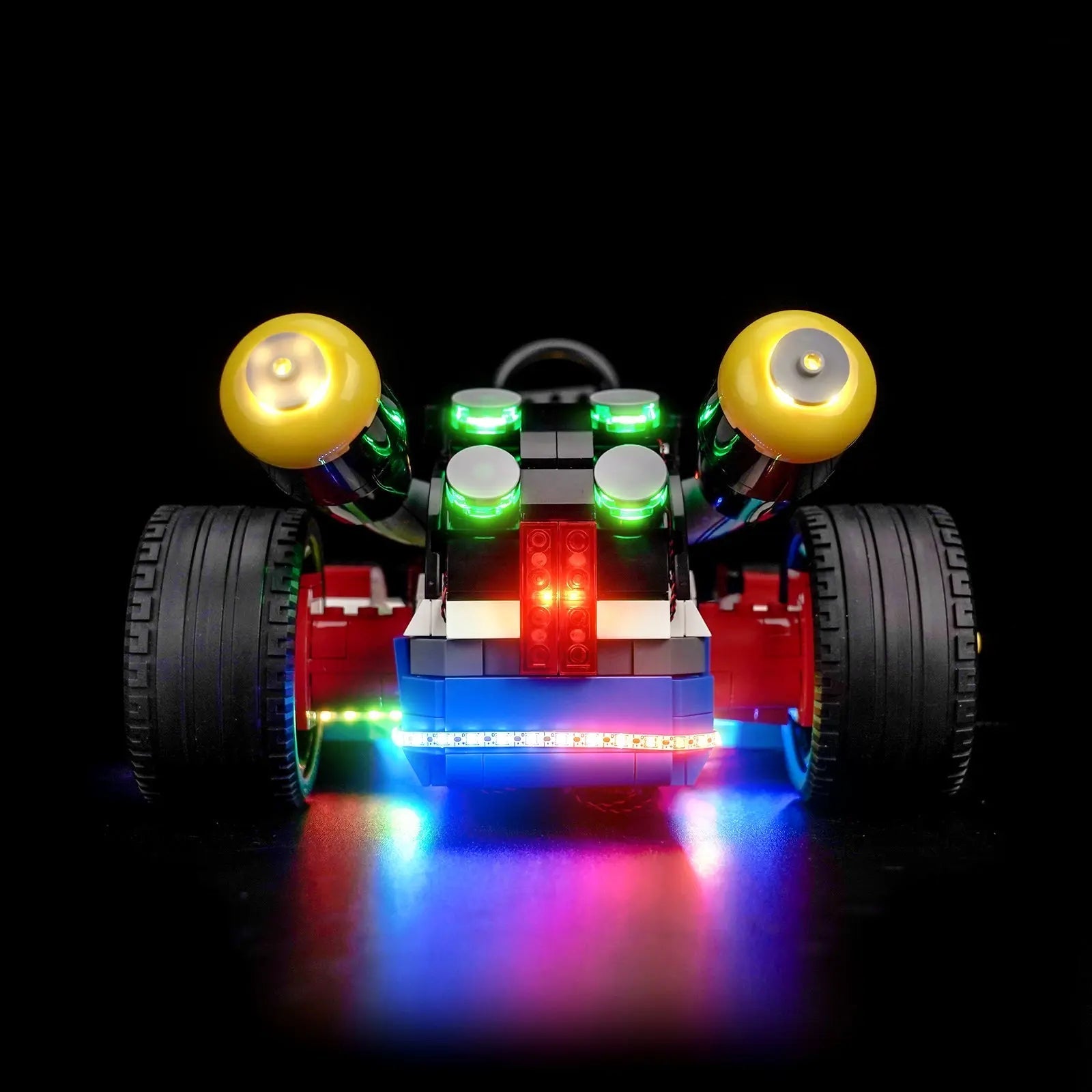 Light Kit for LEGO Super Mario Mario Kart – Mario & Standard Kart 72037 - Bright My Bricks