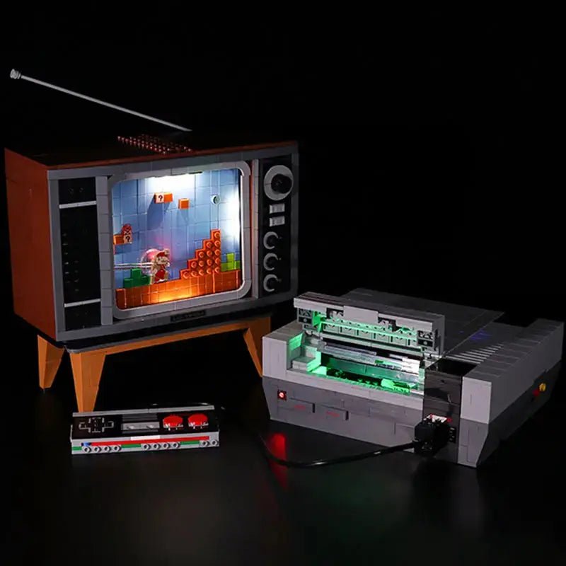Light Kit for LEGO Super Mario Nintendo Entertainment System™ 71374 - Bright My Bricks