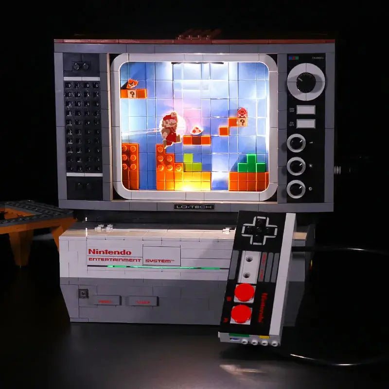 Light Kit for LEGO Super Mario Nintendo Entertainment System™ 71374 - Bright My Bricks