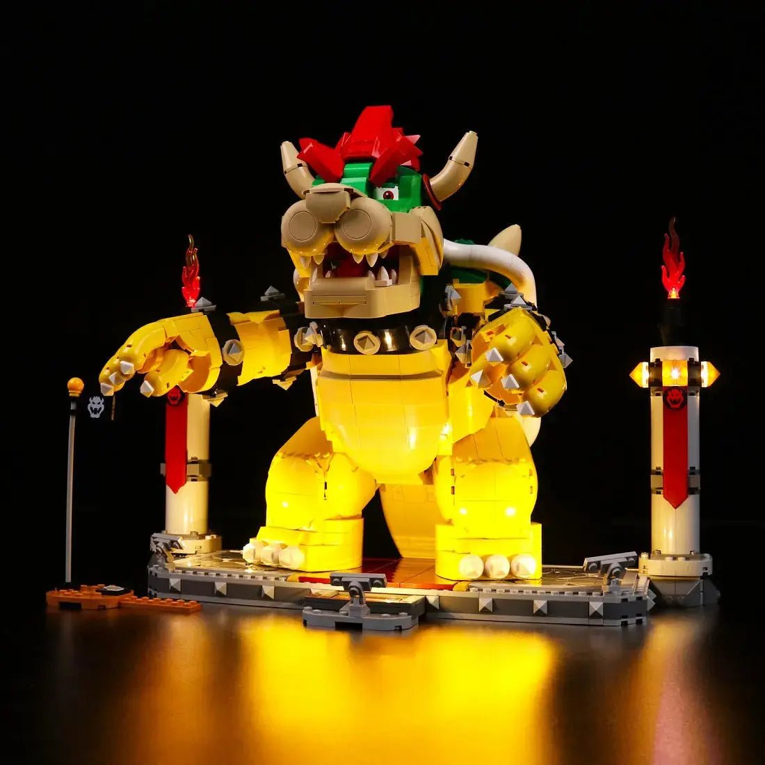 Light Kit for LEGO Super Mario The Mighty Bowser™ 71411 - Bright My Bricks