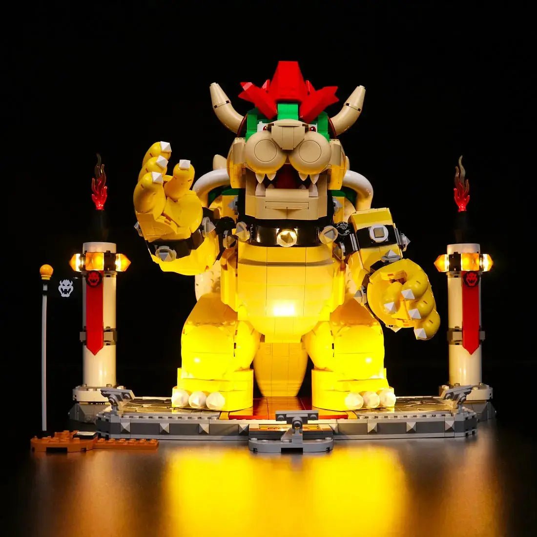 Light Kit for LEGO Super Mario The Mighty Bowser™ 71411 - Bright My Bricks