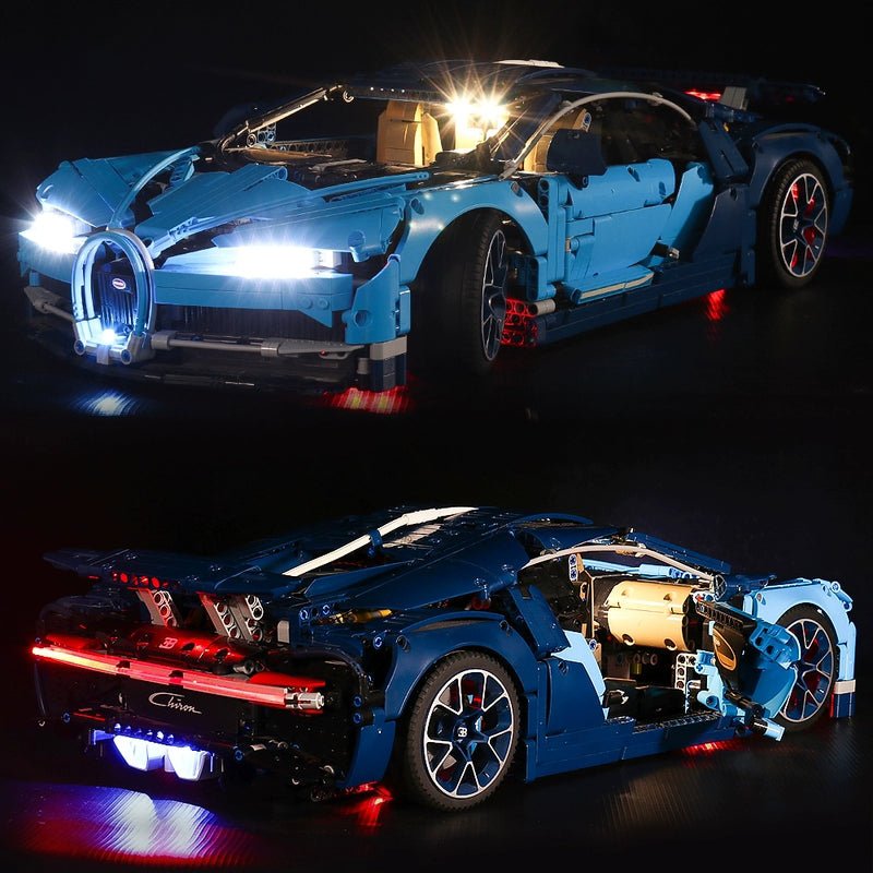 Light Kit for LEGO Technic Bugatti Chiron 42083 - Bright My Bricks