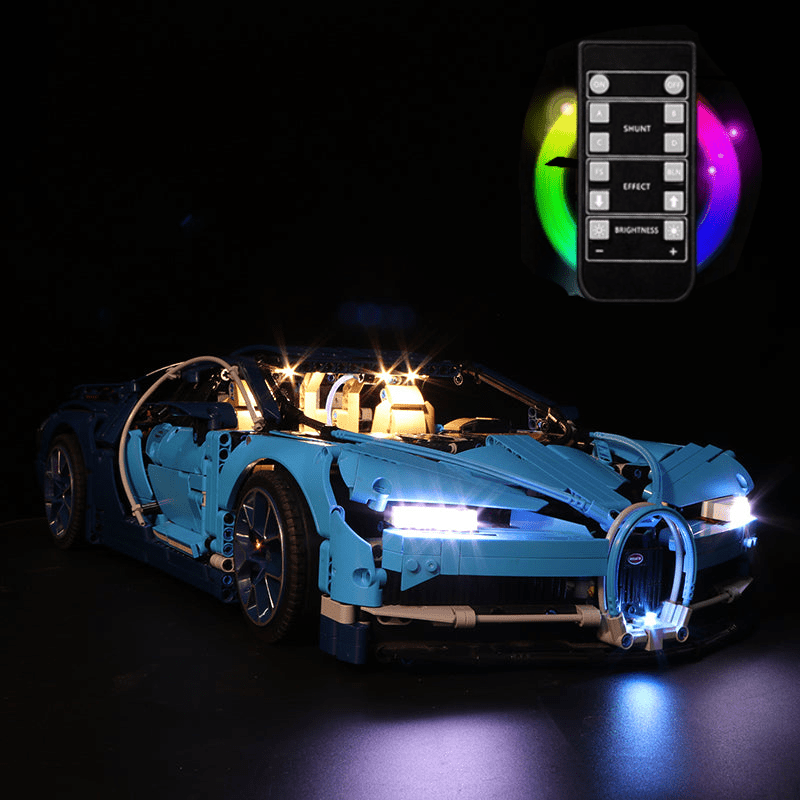 Light Kit for LEGO Technic Bugatti Chiron 42083 - Bright My Bricks
