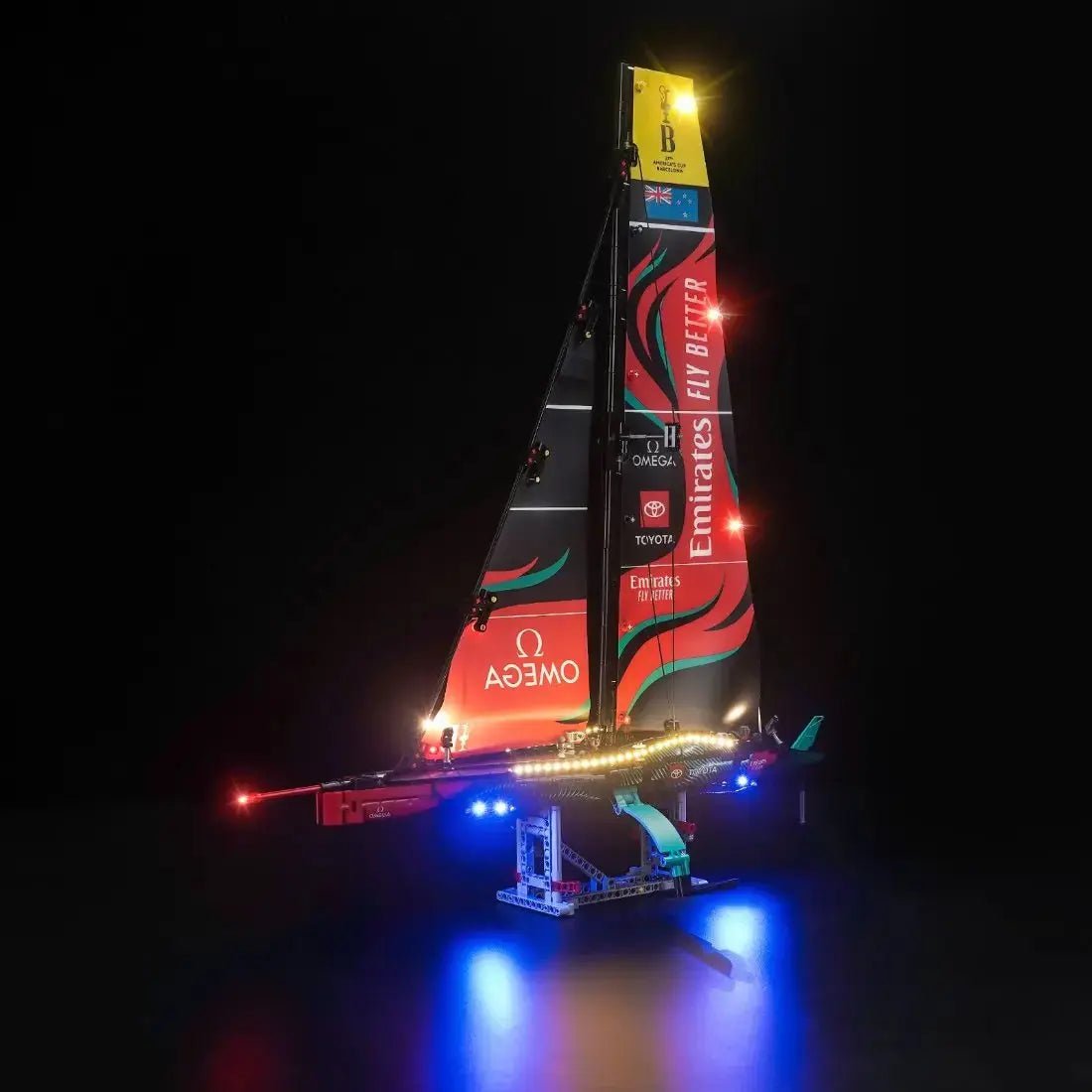 Light Kit for LEGO Technic Emirates Team New Zealand AC75 Yacht 42174 - Bright My Bricks