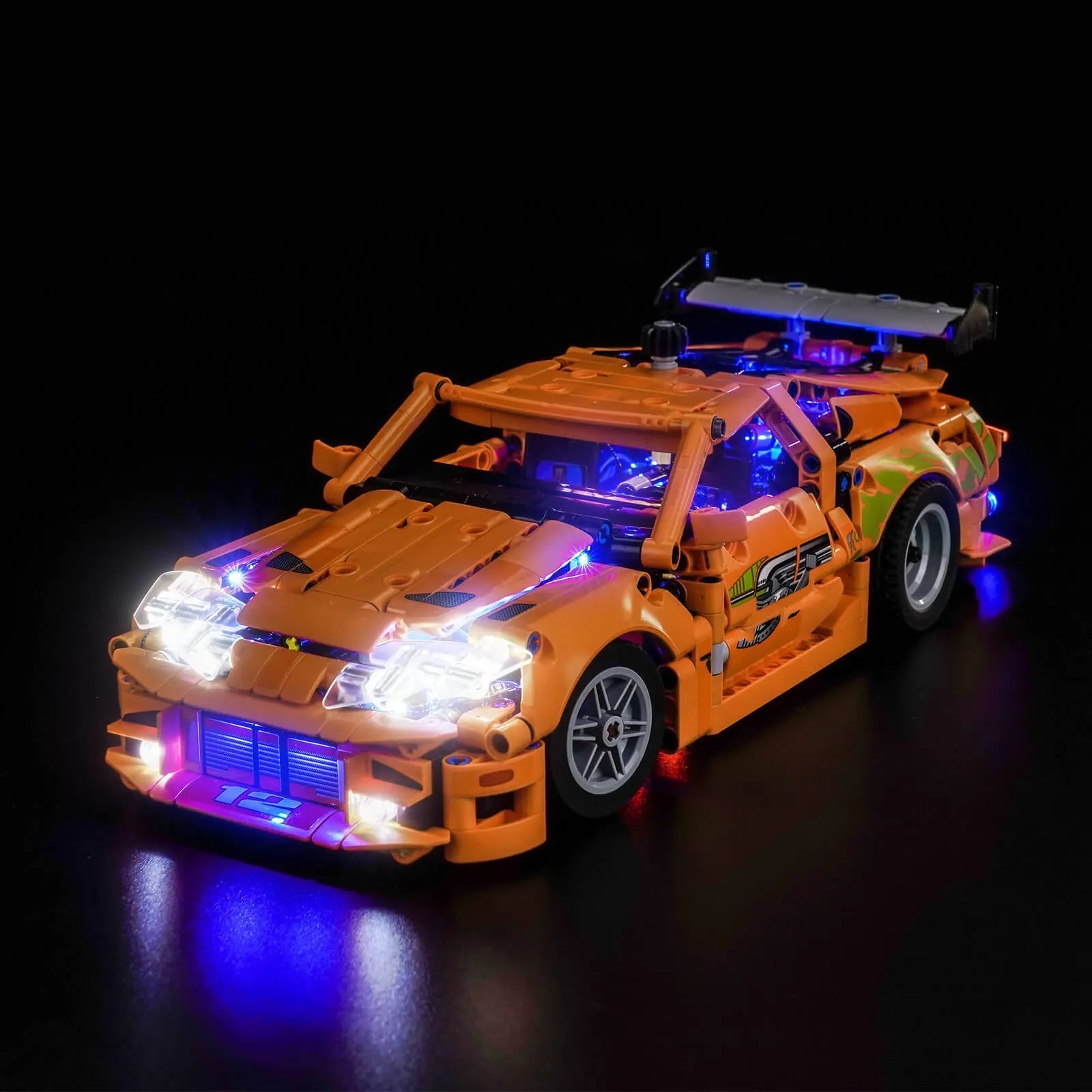 Light Kit for LEGO® Technic™ Fast and Furious Toyota Supra MK4 42204 - Bright My Bricks