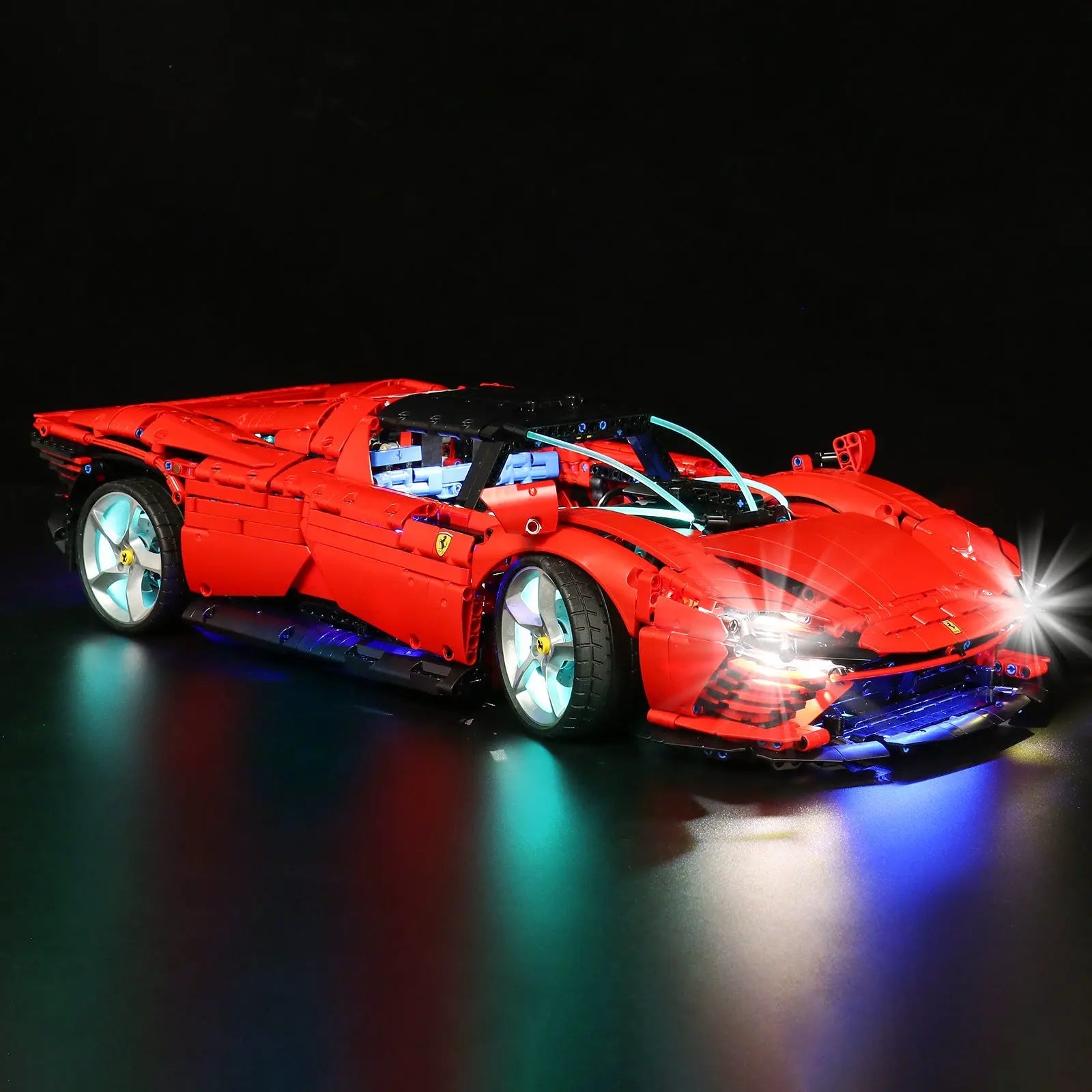 Light Kit for LEGO Technic Ferrari Daytona SP3 42143 - Bright My Bricks
