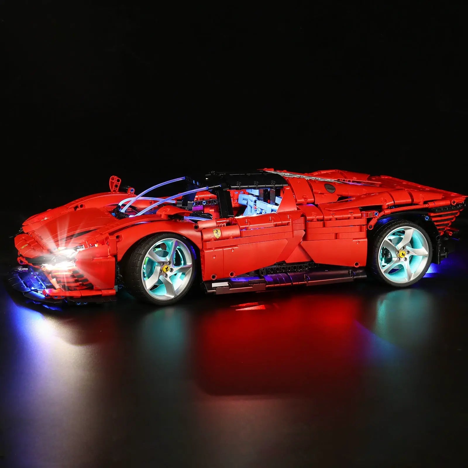 Light Kit for LEGO Technic Ferrari Daytona SP3 42143 - Bright My Bricks