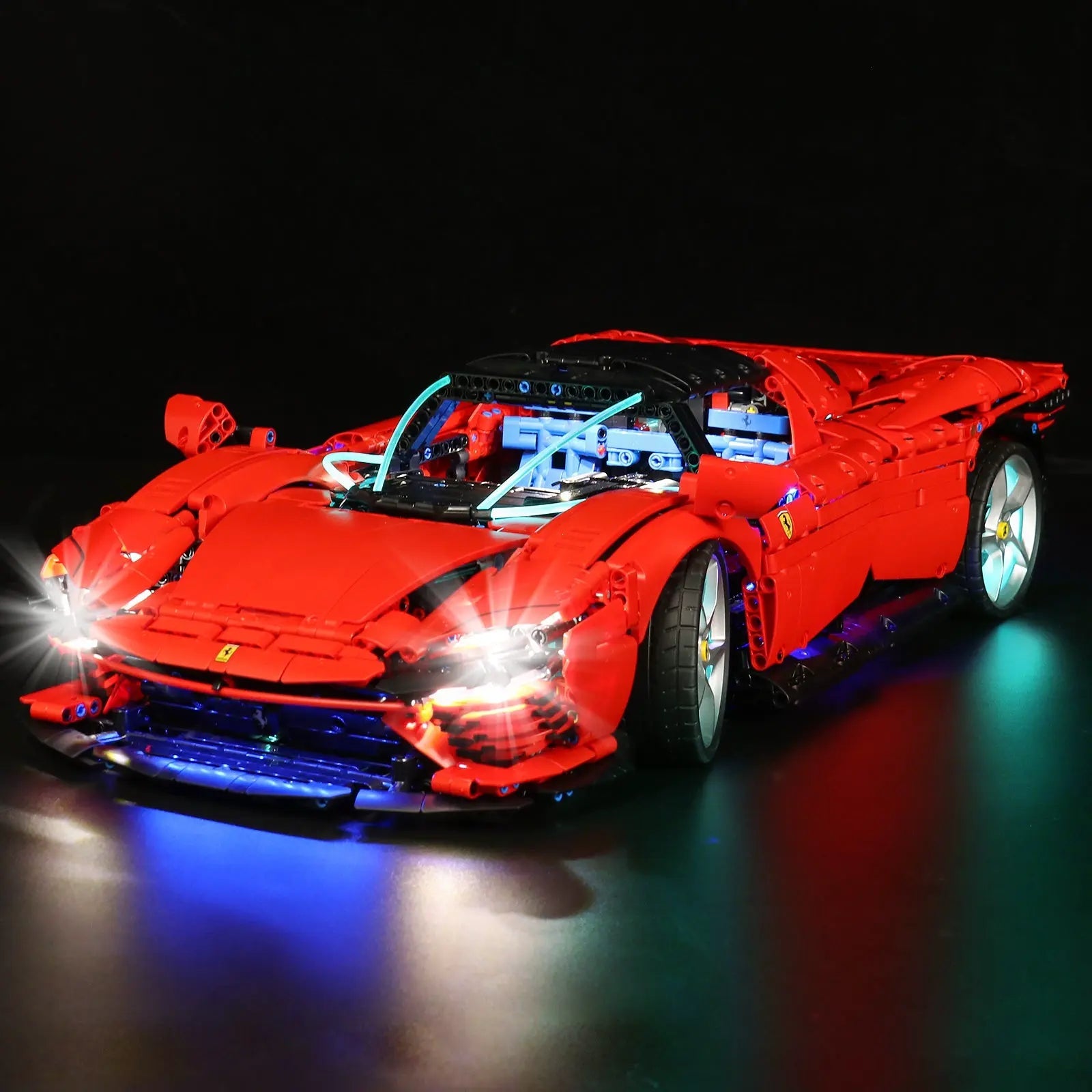 Light Kit for LEGO Technic Ferrari Daytona SP3 42143 - Bright My Bricks