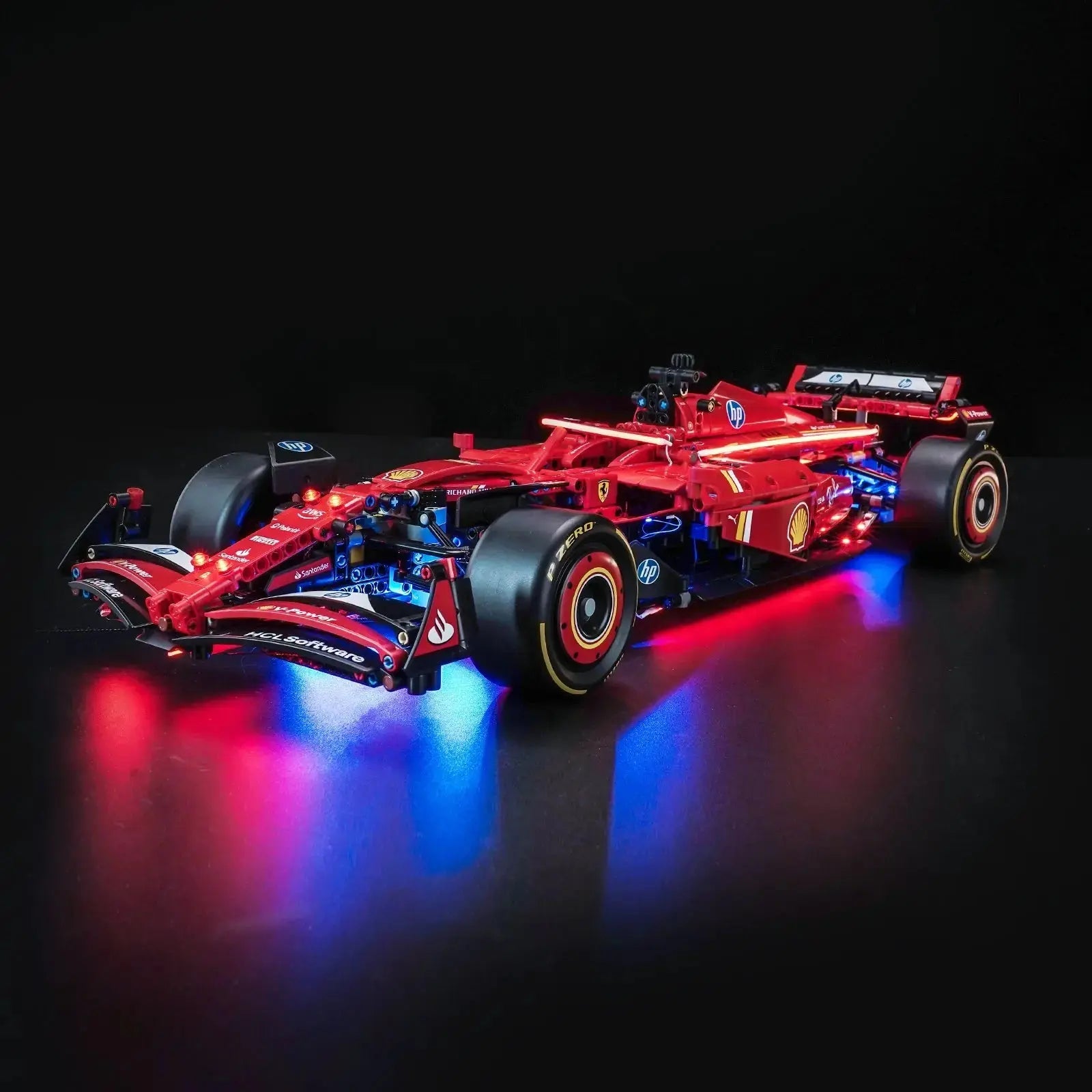 Light Kit for LEGO Technic Ferrari SF - 24 F1 Car 42207 - Bright My Bricks
