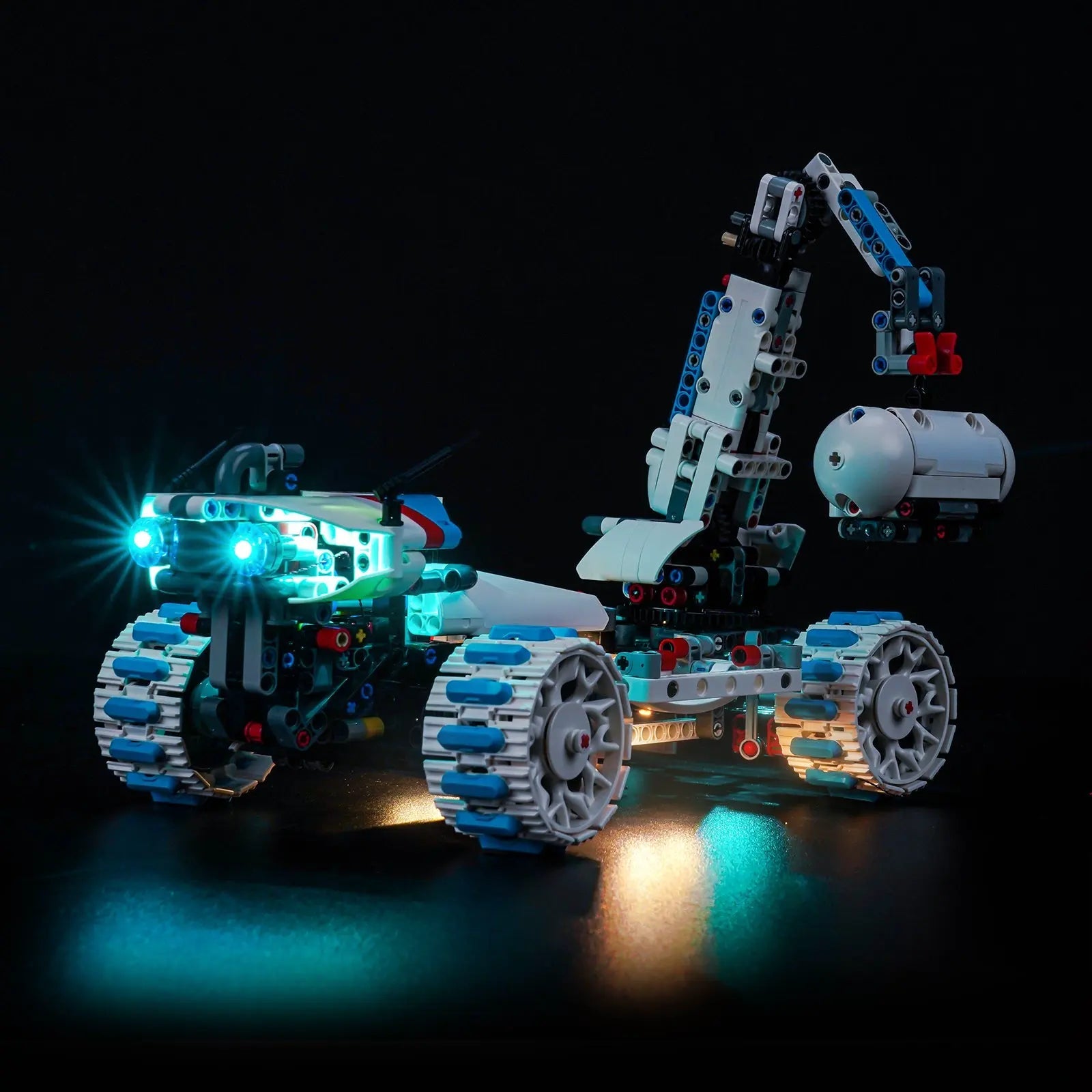 Light Kit for LEGO® Technic™ Lunar Outpost® Moon Rover Space Vehicle 42211 - Bright My Bricks