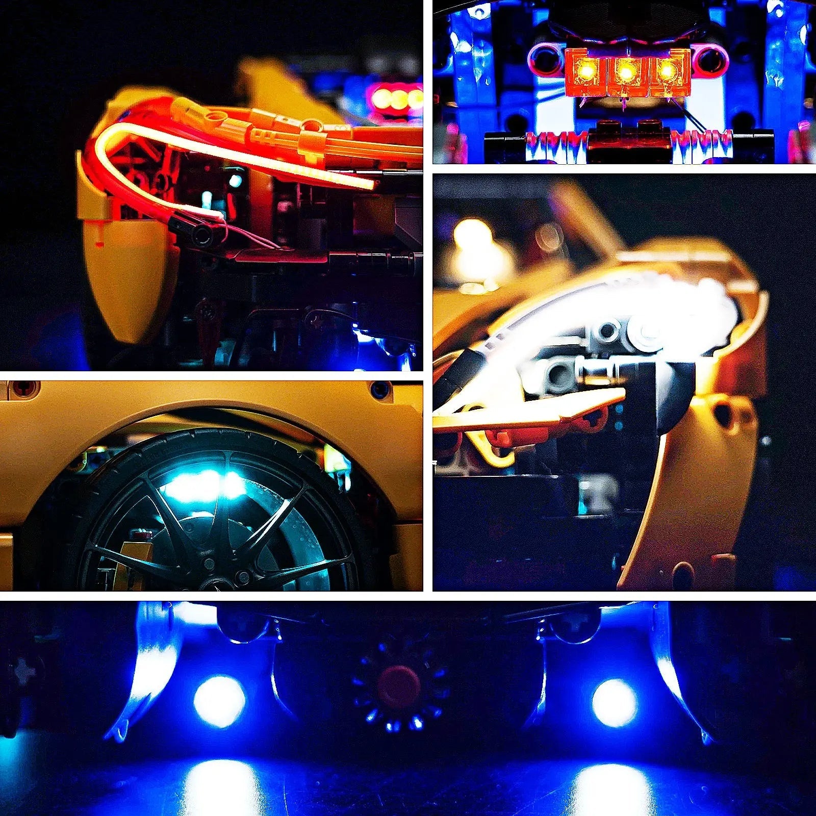 Light Kit for LEGO Technic McLaren P1 42172 - Bright My Bricks