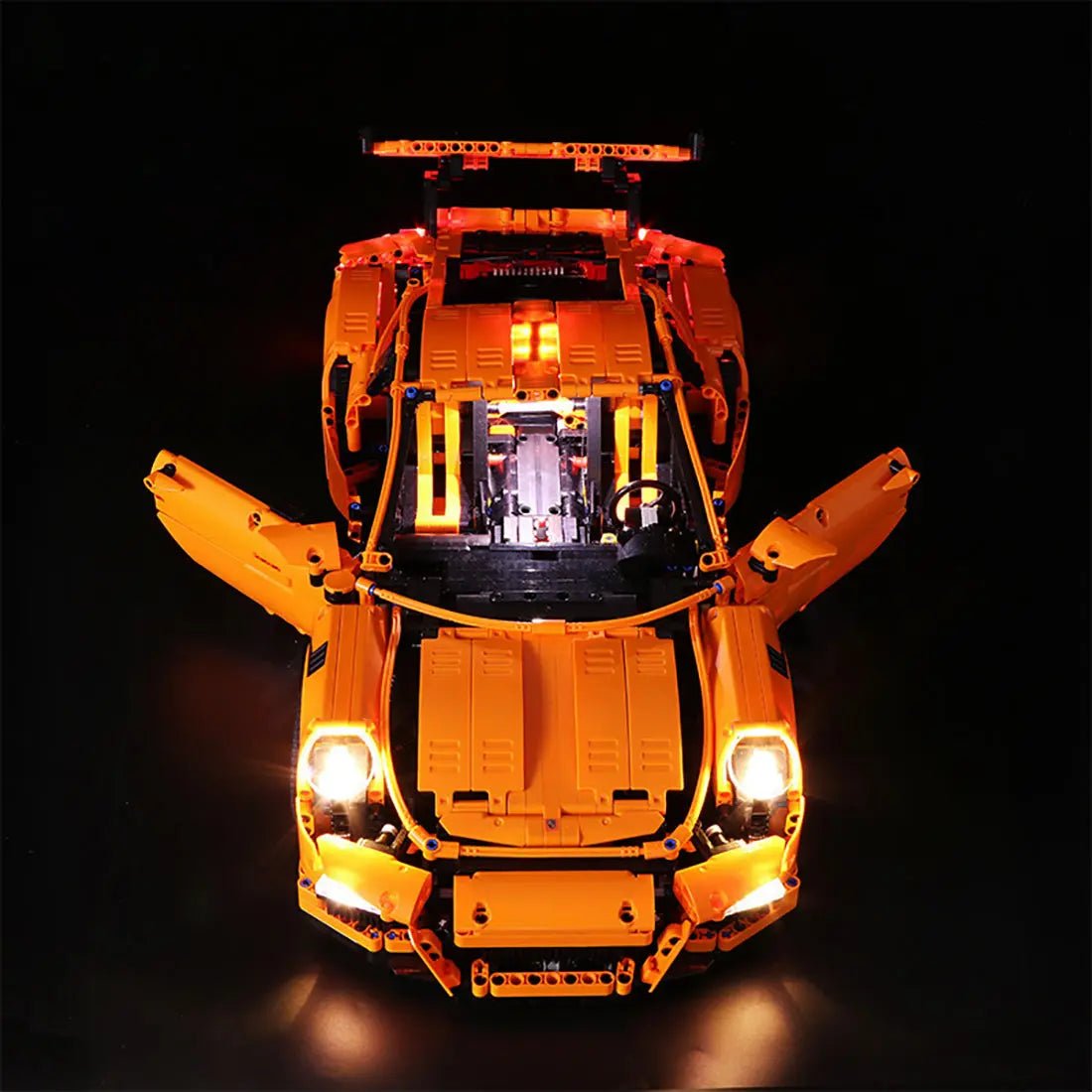 Light Kit for LEGO® Technic Porsche 911 GT3 RS 42056 - Bright My Bricks
