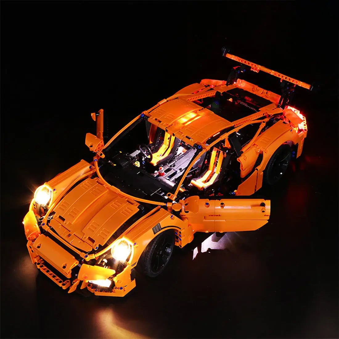 Light Kit for LEGO® Technic Porsche 911 GT3 RS 42056 - Bright My Bricks