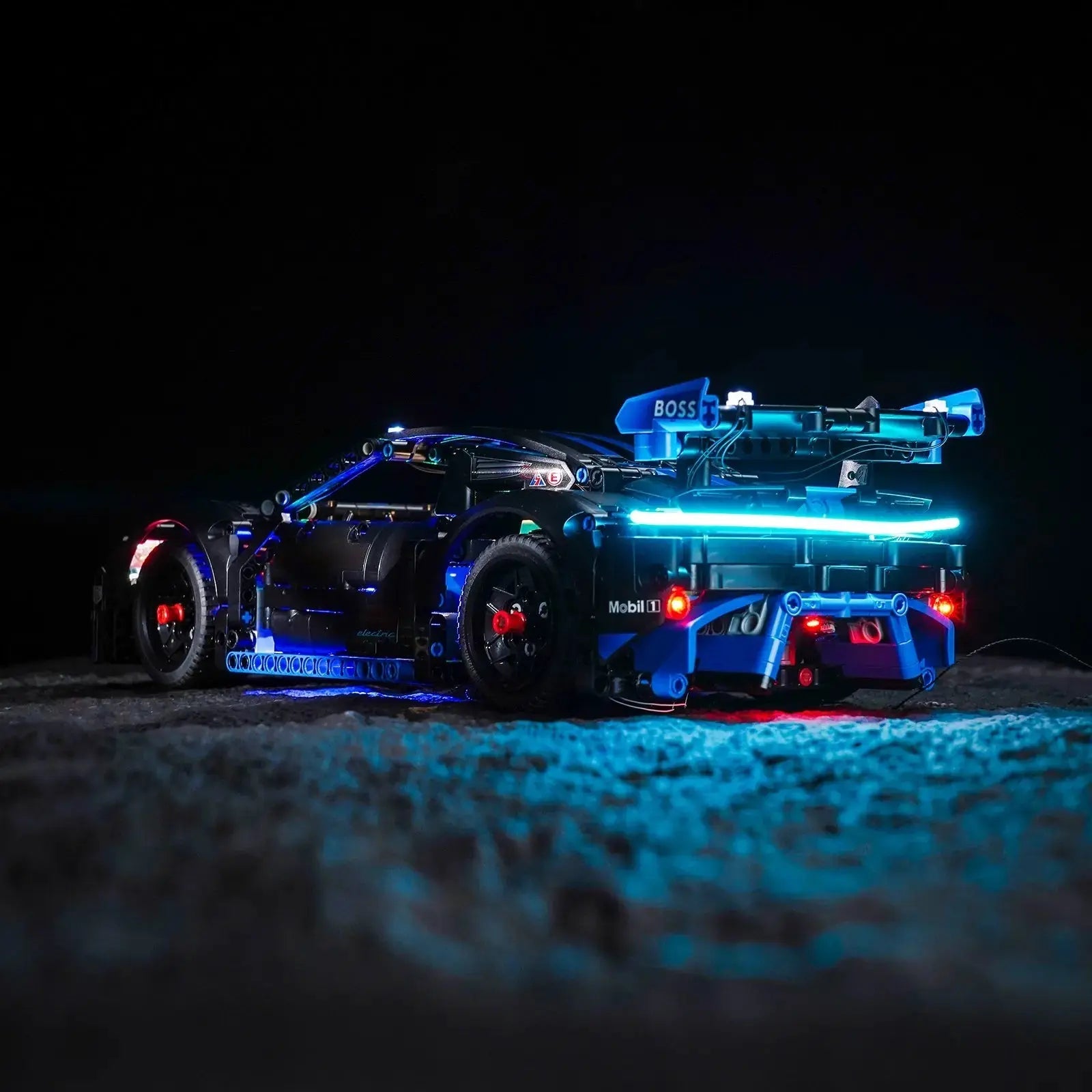 Light Kit for LEGO Technic Porsche GT4 e - Performance Race Car 42176 - Bright My Bricks