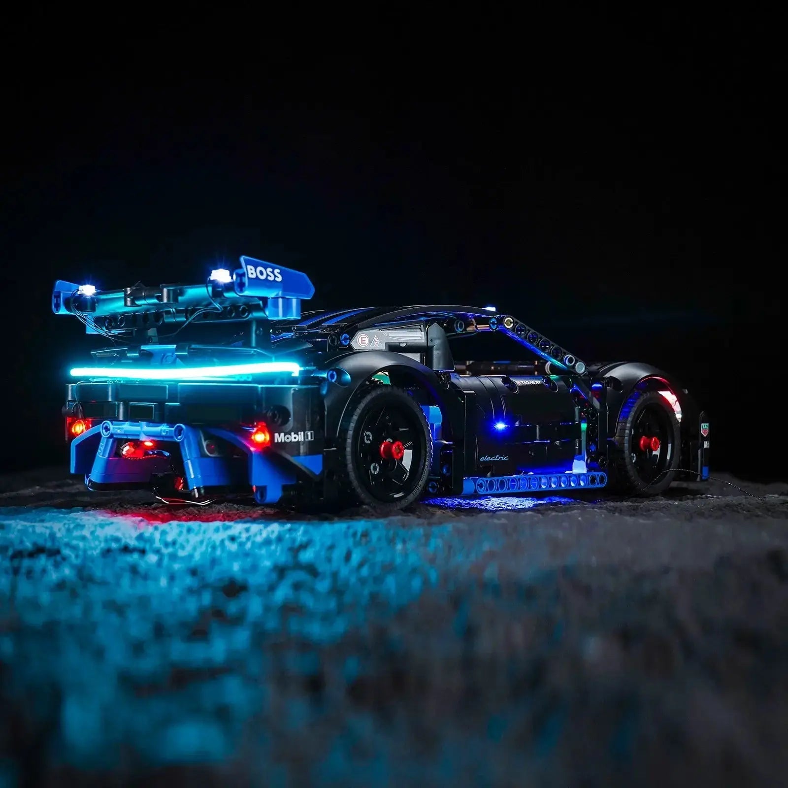 Lichtset für LEGO Technic Porsche GT4 e-Performance Rennwagen #42176