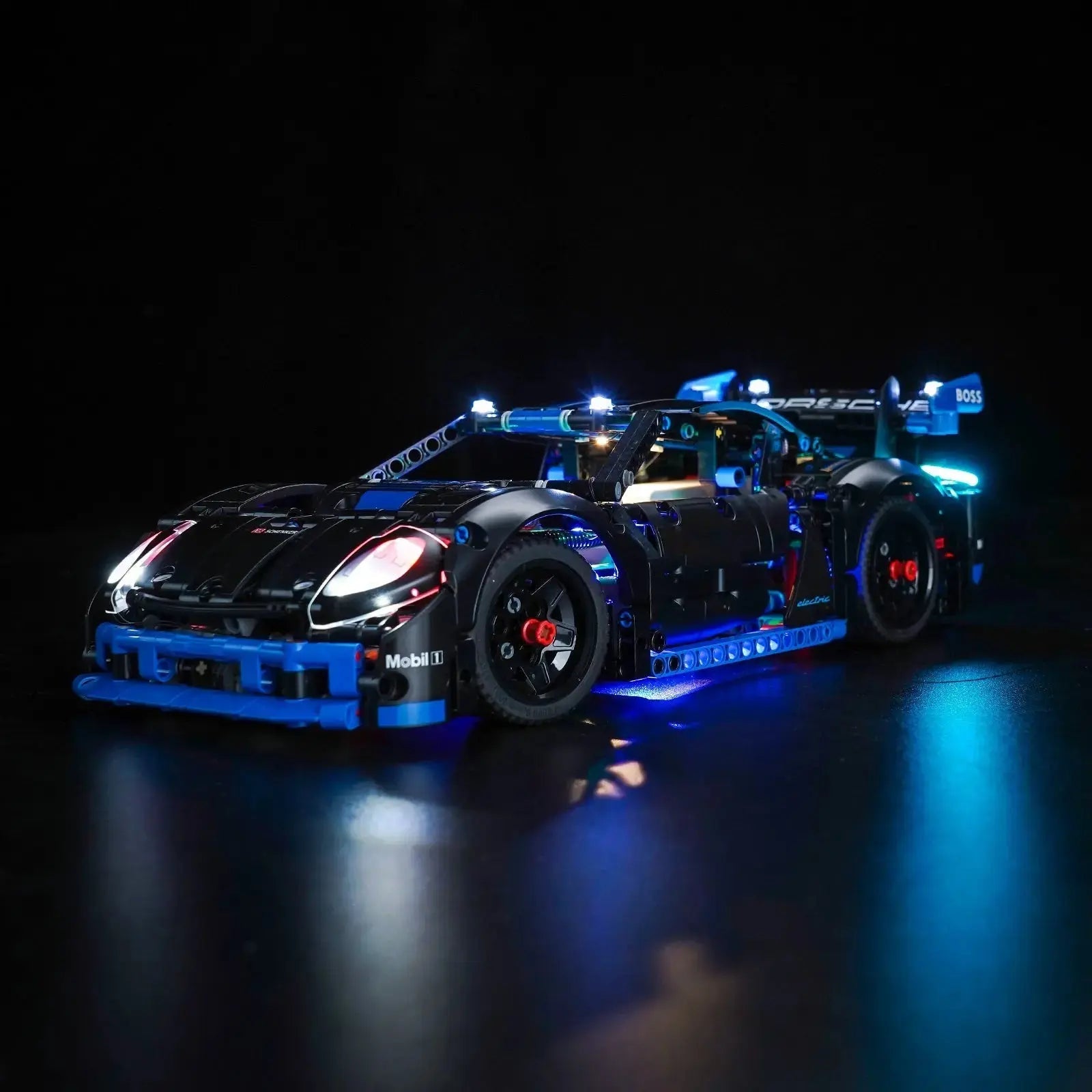 Lichtset für LEGO Technic Porsche GT4 e-Performance Rennwagen #42176