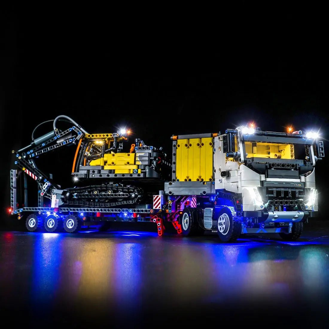 Kit d'éclairage pour camion Volvo FMX et excavatrice électrique EC230 LEGO® Technic™ n° 42175