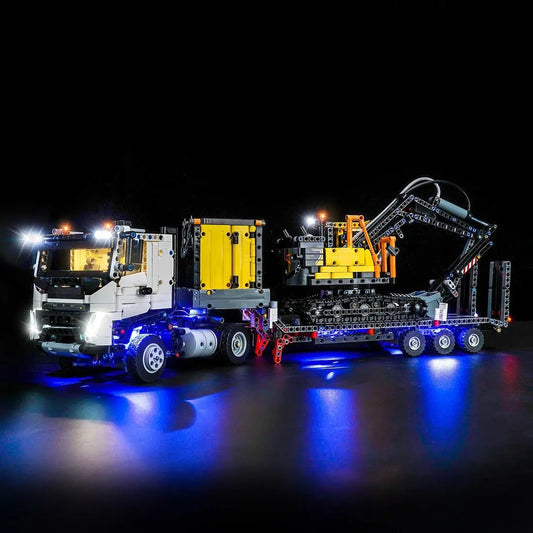 Light Kit for LEGO® Technic™ Volvo FMX Truck & EC230 Electric Excavator 42175 - Bright My Bricks