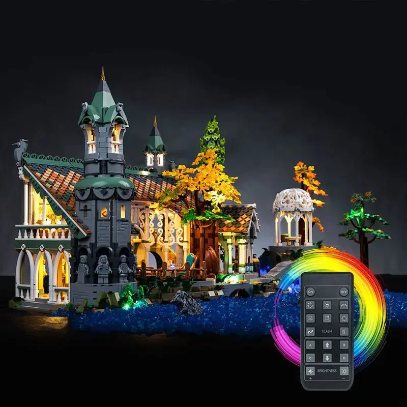 Light Kit for LEGO The Lord Of The Rings: Rivendell 10316 - Bright My Bricks