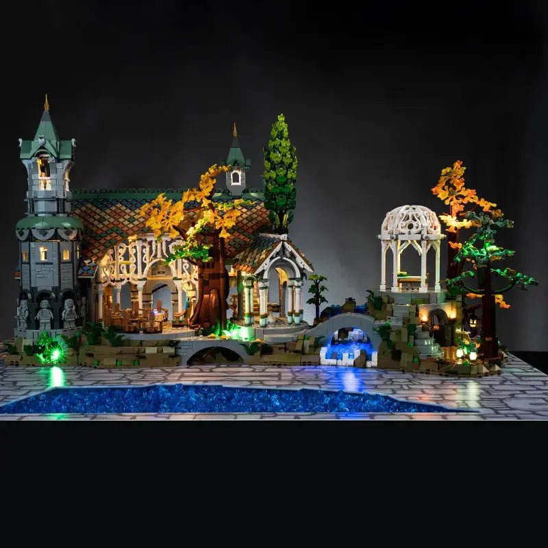 Light Kit for LEGO The Lord Of The Rings: Rivendell 10316 - Bright My Bricks