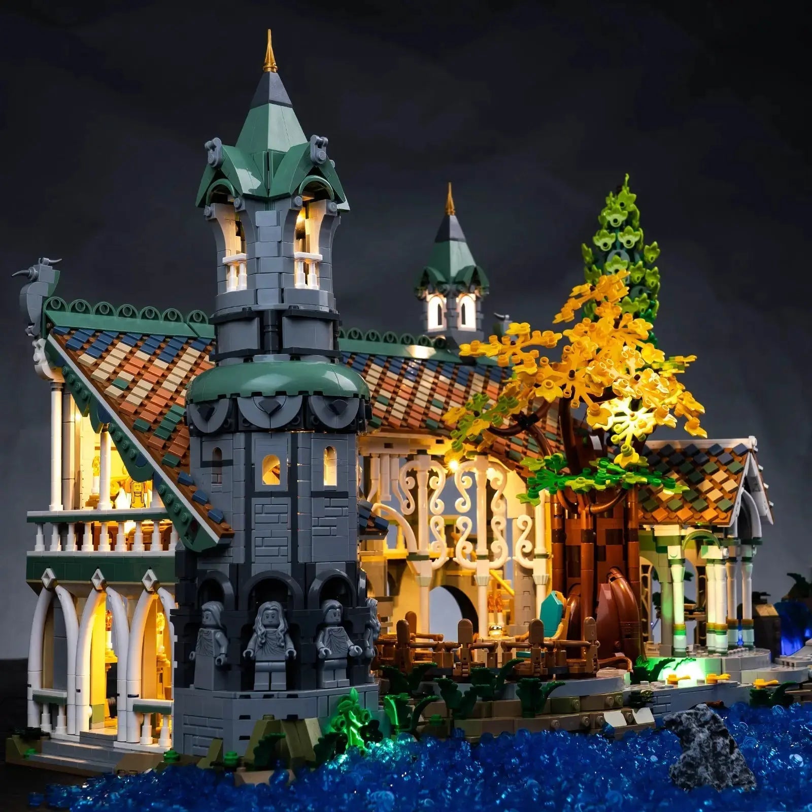 Light Kit for LEGO The Lord Of The Rings: Rivendell 10316 - Bright My Bricks