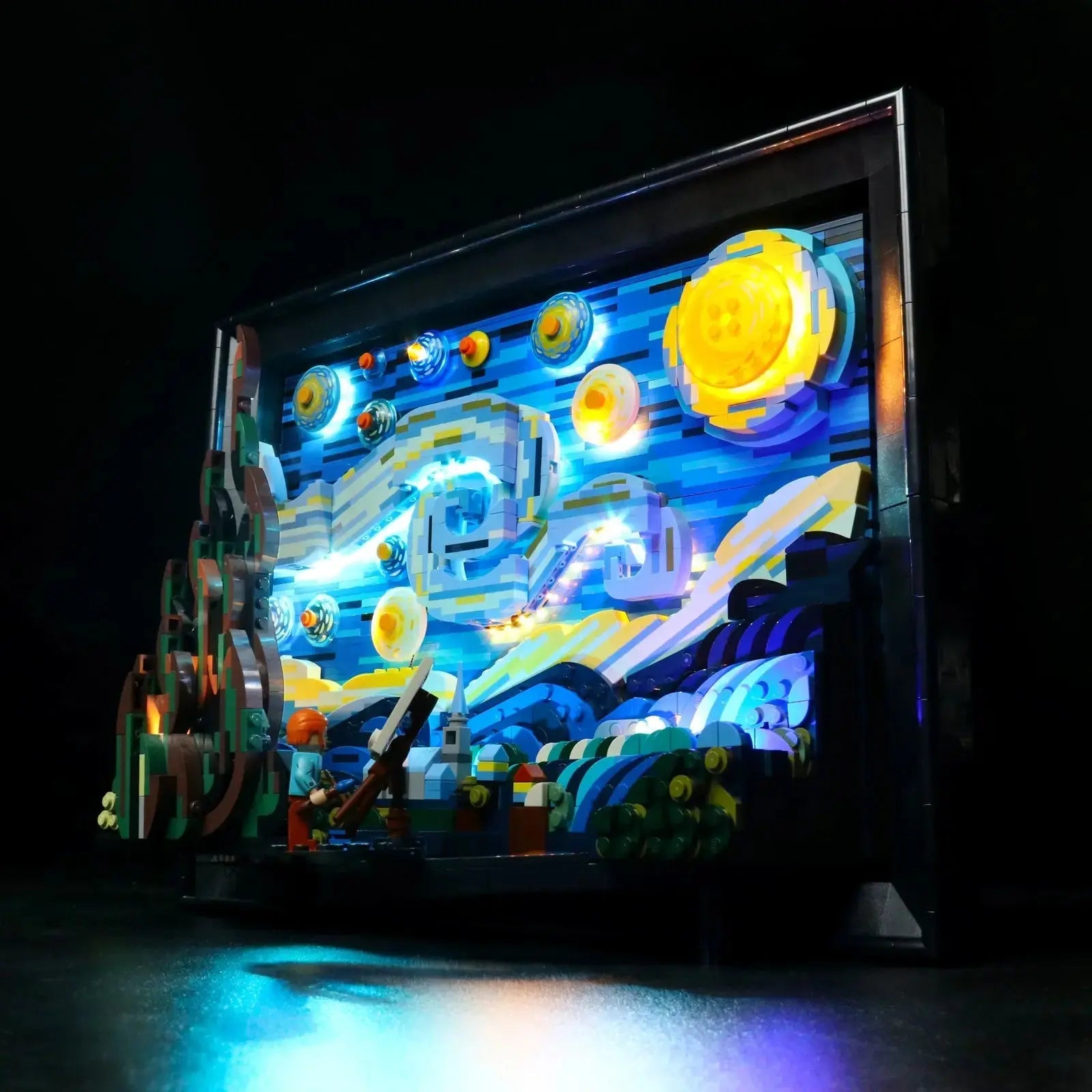 Light Kit for LEGO Vincent van Gogh - The Starry Night 21333 - Bright My Bricks
