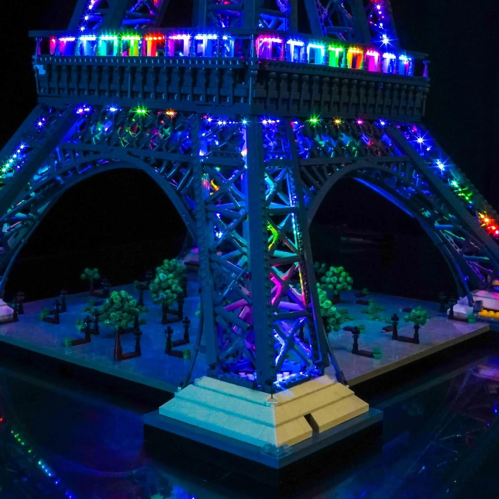 LEGO Architecture Eiffel Tower RGB #10307 with premium LED kit