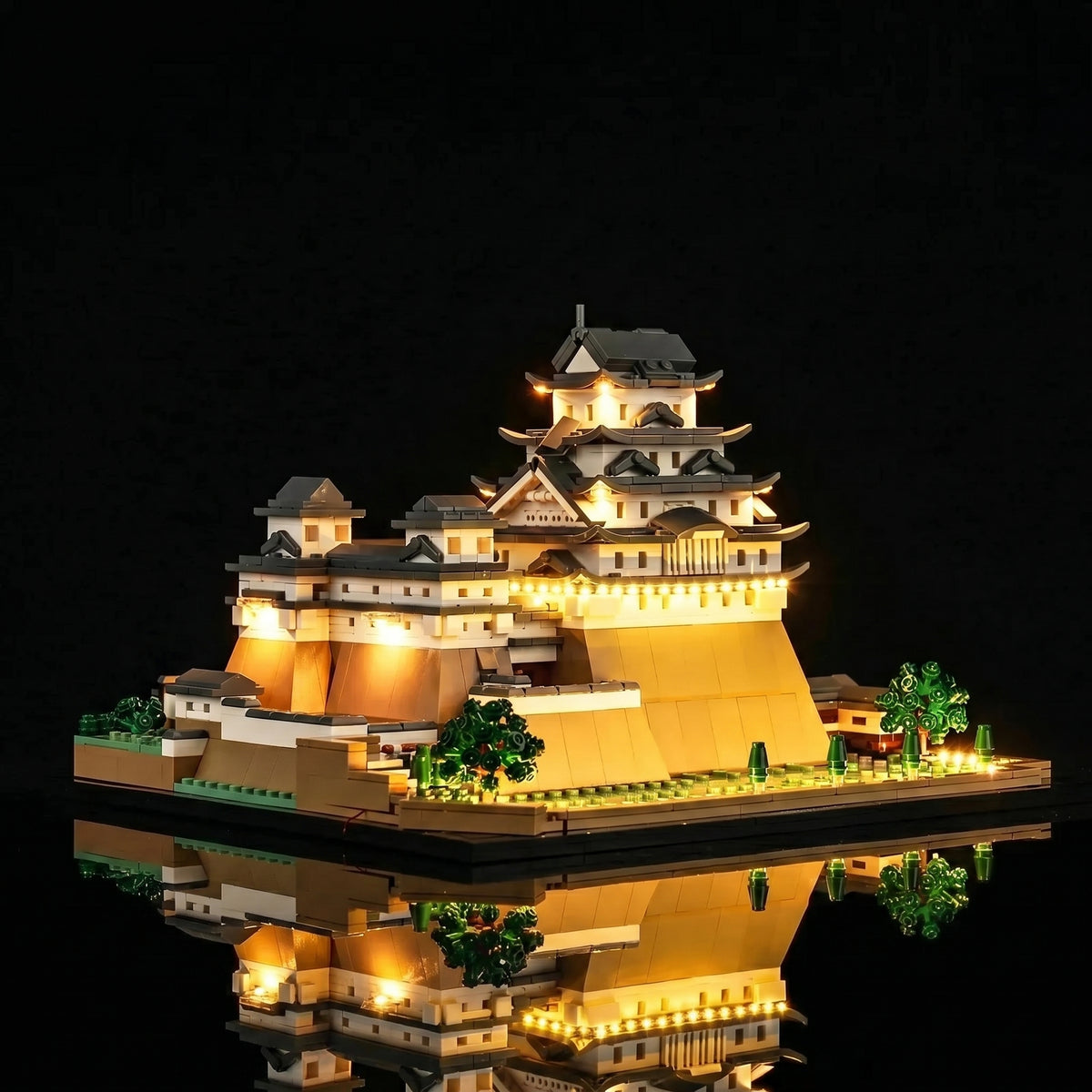 LED light kit for LEGO® Architecture Himeji Castle #21060 | Bright My Bricks