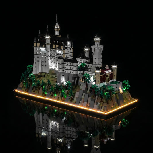 LED light kit for LEGO® Architecture Neuschwanstein Castle #21063 | Bright My Bricks