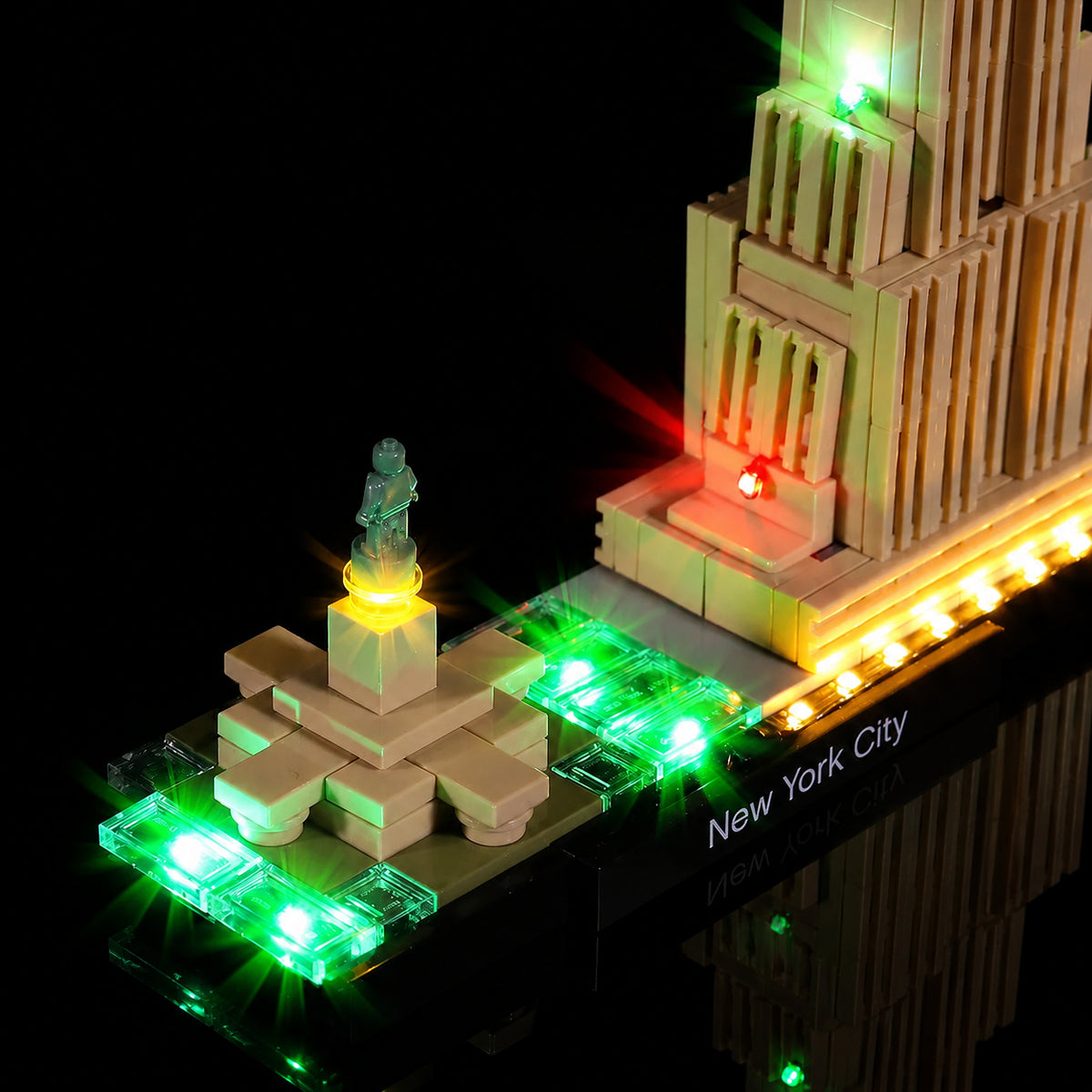 Light Kit for LEGO Architecture New York City #21028 - Bright My Bricks