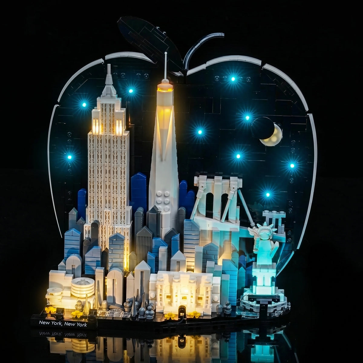 LED light kit for LEGO® Architecture New York City #21066 | Bright My Bricks