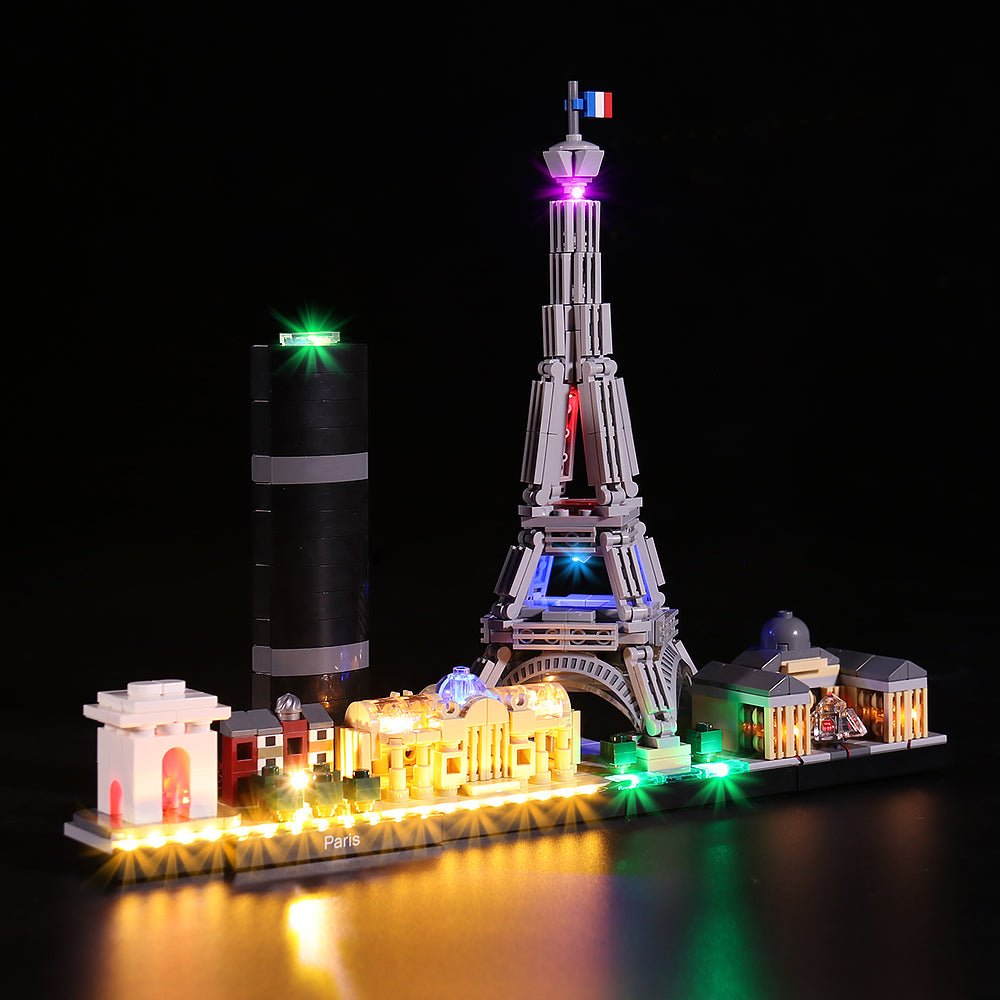Light Kit for LEGO Architecture Paris #21044 - Bright My Bricks