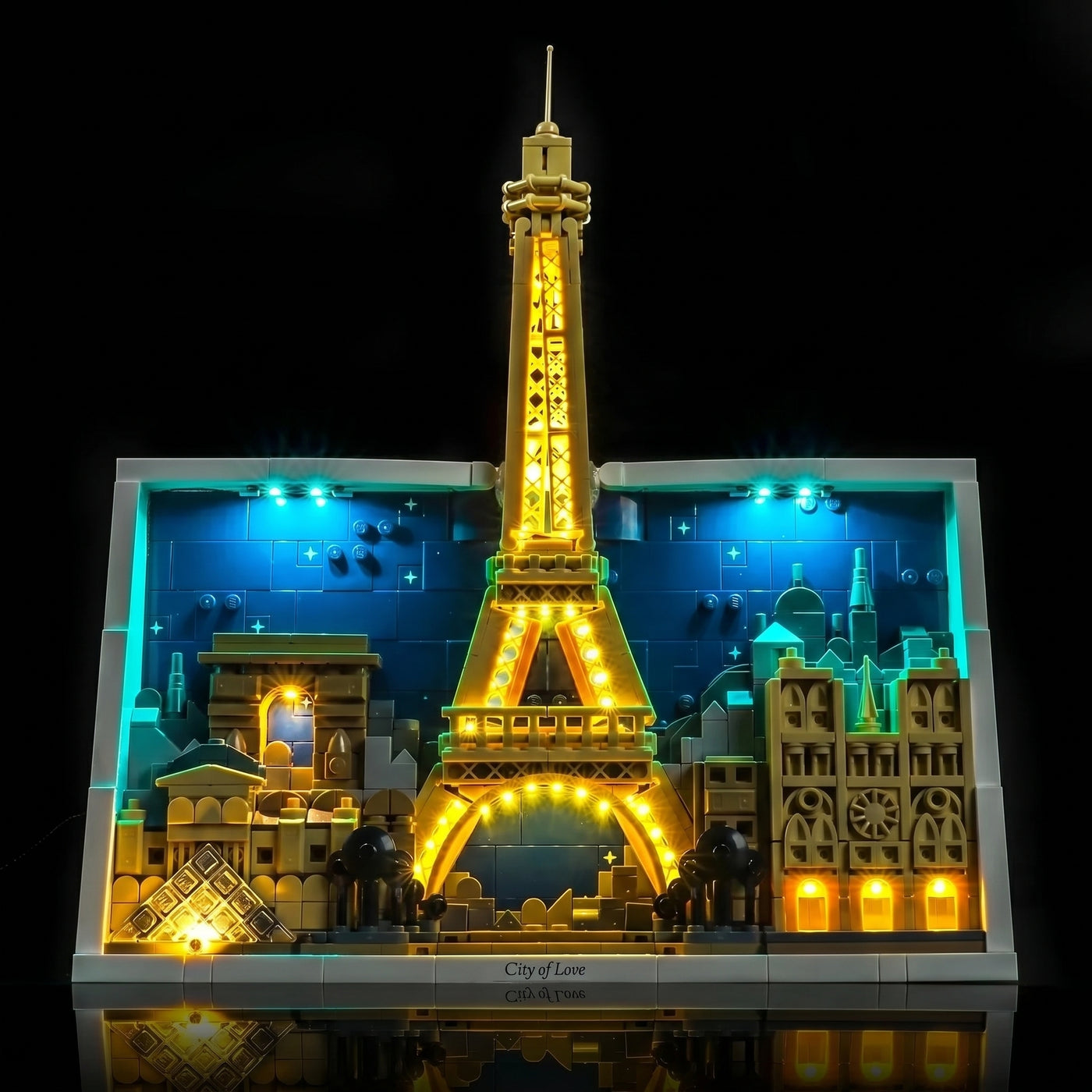 LED light kit for LEGO® Architecture Paris #21064 | Bright My Bricks