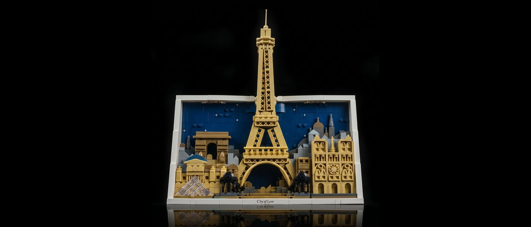 Light Kit for LEGO® Architecture Paris #21064 — standard build, without the LED light kit