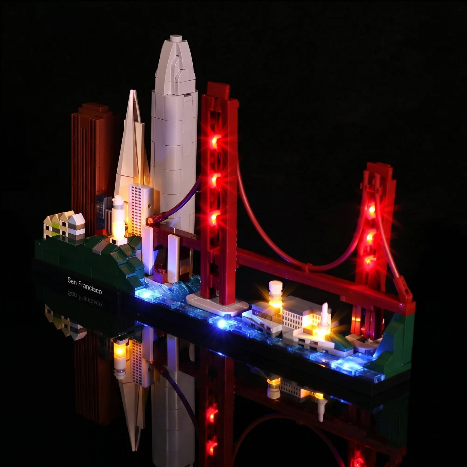 Light Kit for LEGO® Architecture San Francisco #21043