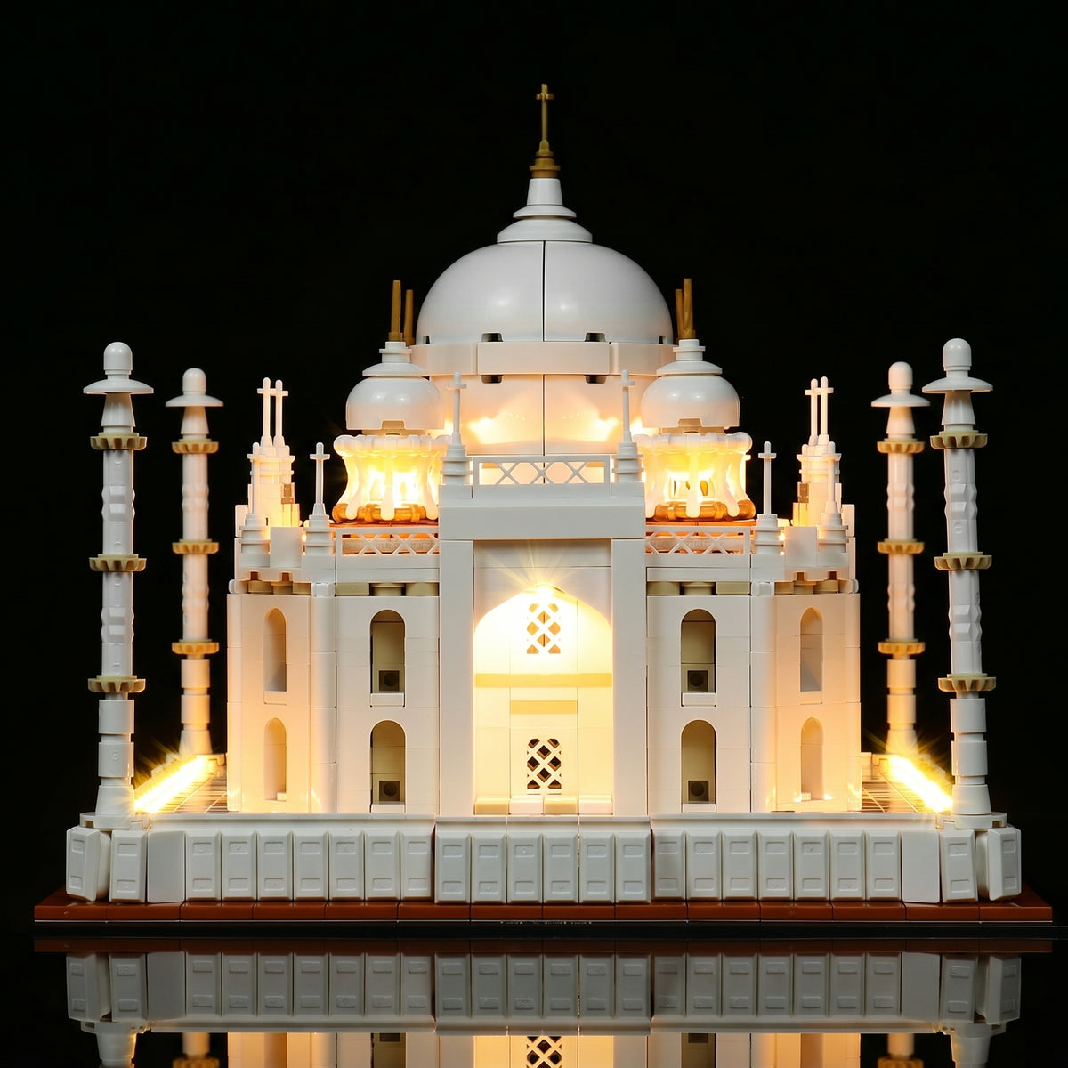 LED light kit for LEGO® Architecture Taj Mahal #21056 | Bright My Bricks
