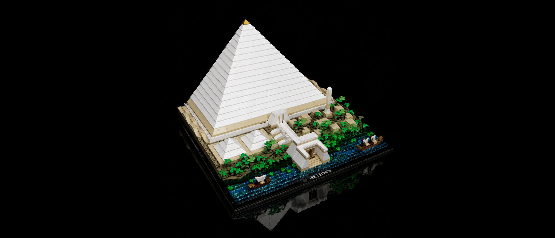 Light Kit for LEGO® Architecture The Great Pyramid of Giza #21058 — standard build, without the LED light kit