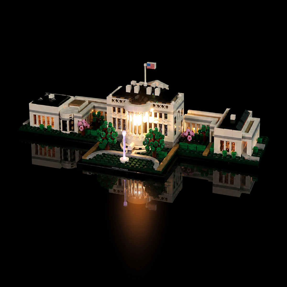 LED light kit for LEGO® Architecture The White House #21054 | Bright My Bricks