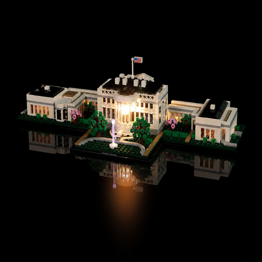 LED light kit for LEGO® Architecture The White House #21054 | Bright My Bricks