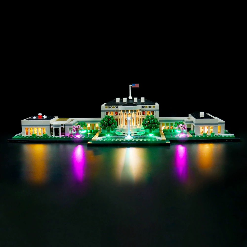 Bright My Bricks LED kit for LEGO Architecture The White House #21054