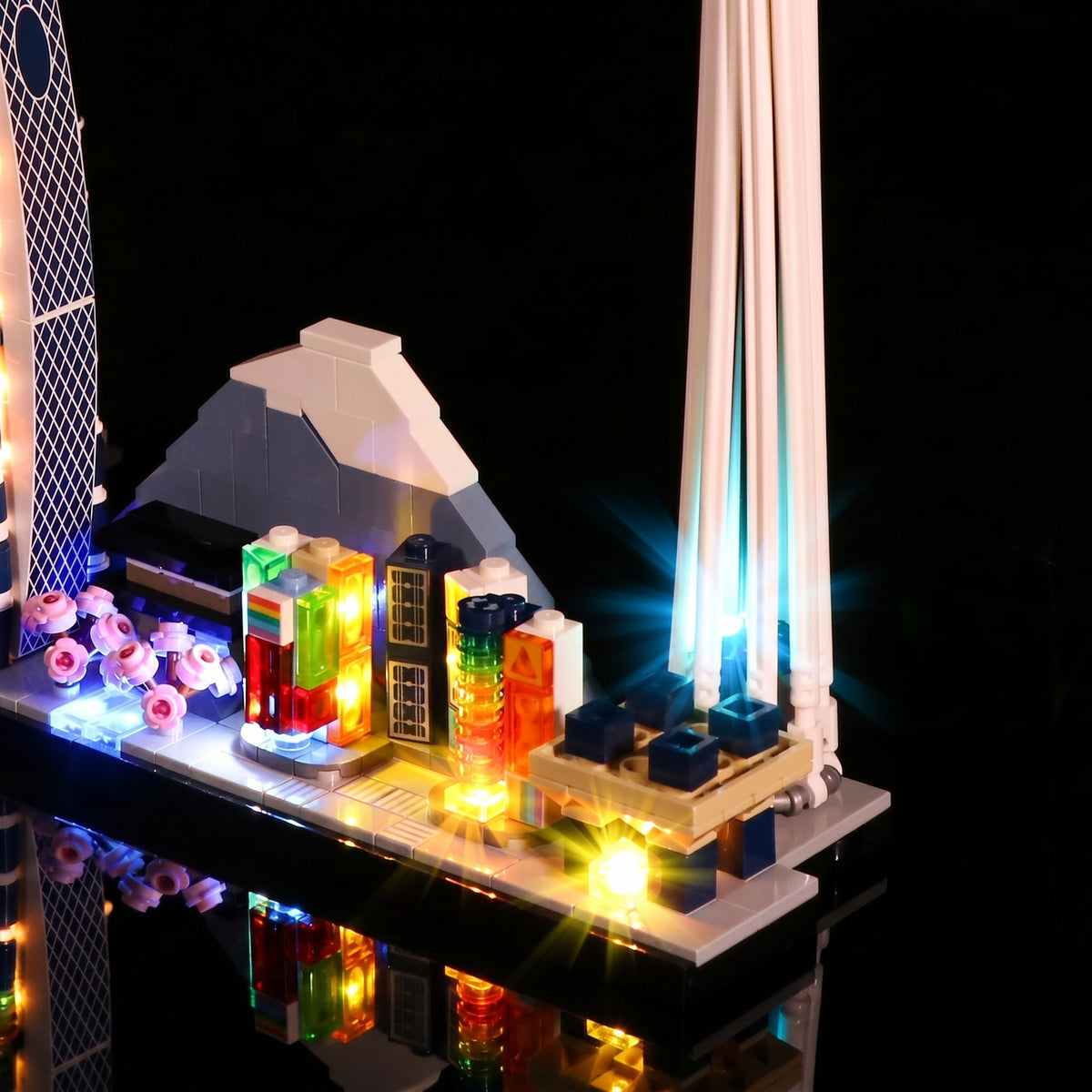 Bright My Bricks LED kit for LEGO Architecture Tokyo #21051
