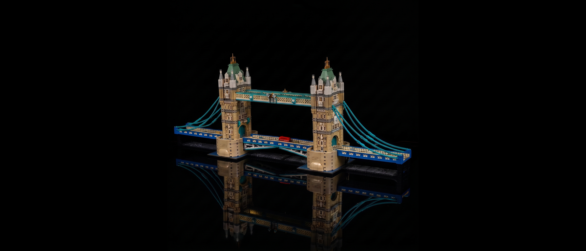 Light Kit for LEGO® Architecture Tower Bridge #21067 — standard build, without the LED light kit