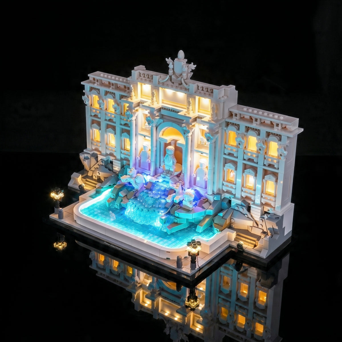 LED light kit for LEGO® Architecture Trevi Fountain #21062 | Bright My Bricks