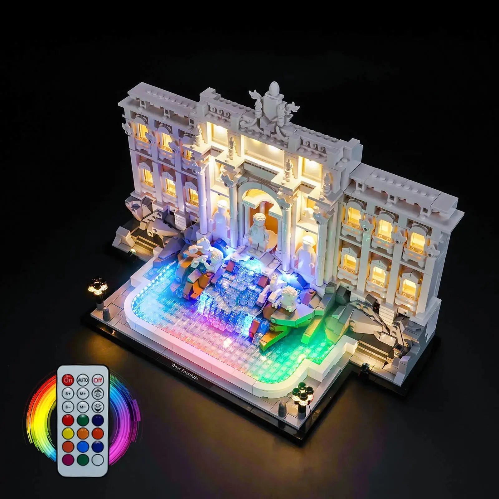 LEGO Architecture Trevi Fountain #21062 with premium LED kit
