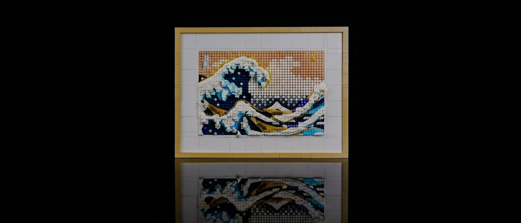 LED-Beleuchtungsset für LEGO® Hokusai – Große Welle #31208 — standard build, without the LED light kit
